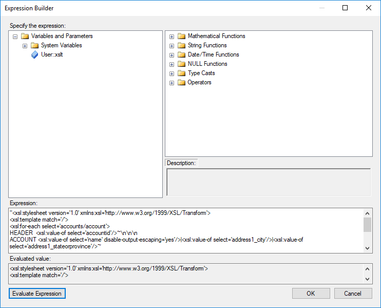 XSL variable